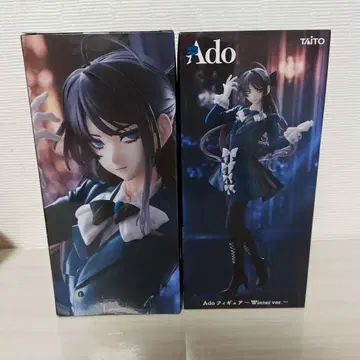 라운드원 한정판 Ado 피규어 Winter ver. 2체 세트