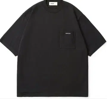 모두 블랙 포켓T셔츠