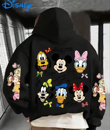 Disney 미키마우스 후드티 블랙