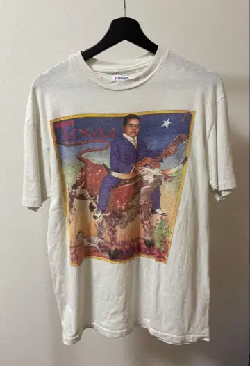 90s Hanes 아트 티