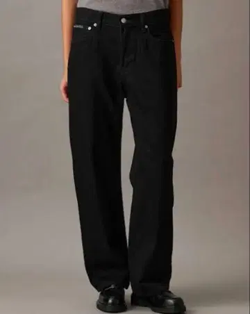 캘빈 클라인 블랙 스트레이트 데님