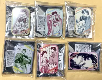 시티헌터 대원화전 캔뱃지 6종 컴플리트 세트