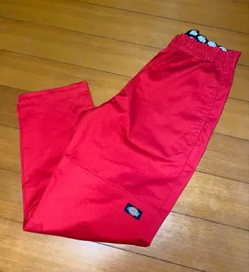 Dickies(디키즈) 더블니 셰프 팬츠 빨간색 레드