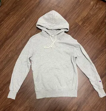 거의 미사용 Champion 챔피온 그레이 후드티 S 맨투맨