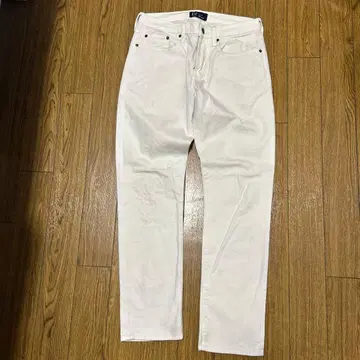 GAP 슬림 화이트 데님 30 X 30