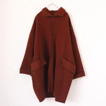 JURGEN LEHL 롱 코트 F 사이즈 브라운