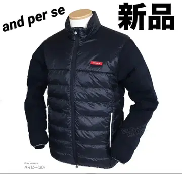 새상품 앤퍼시 and per se 에너지 코쿤 충전솜 블루종 골프