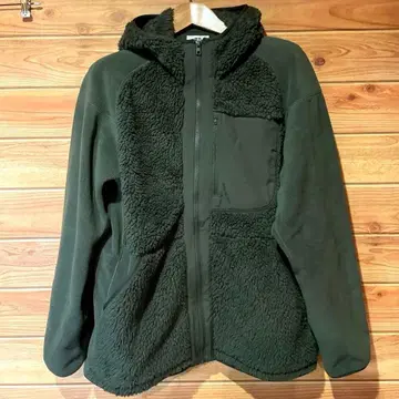 UNIQLO x WM 플리스 자켓 XL 다크 그린