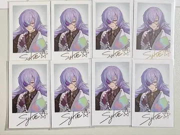 니지산지 호시미치 쇼 Dytica 데뷔 폴라로이드 레어 금박