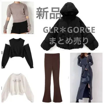 GLR 묶음 판매 다운 니트 원피스 GORGE