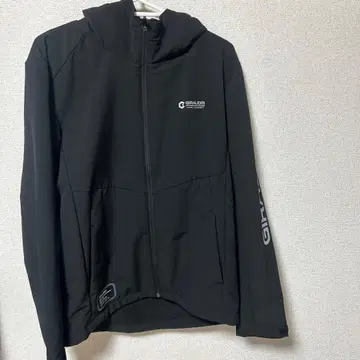 GIRAUDM 블랙 후드 부착 자켓