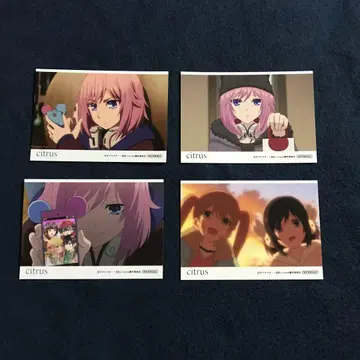citrus 사브로 우타 특전 브로마이드 4장 세트