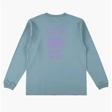 RIPSLYME DFMF 롱 슬리브 T셔츠 (스모크 블루)