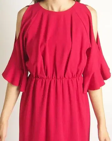 다이아그램 오프숄더 원피스 38 새상품