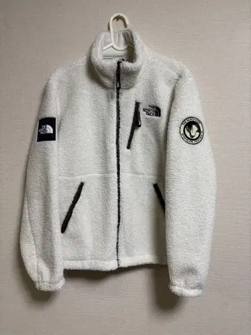 THE NORTH FACE 보아 플리스 자켓 화이트 남성용 S 사이즈