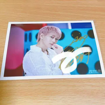 초특급 슈야 브로마이드 Joker B 친필 사인