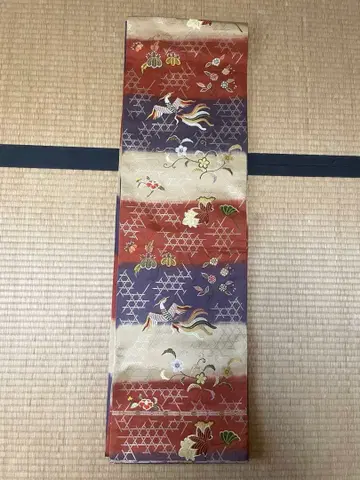 [ 고급품 ] 여성용 기모노 후쿠로 오비