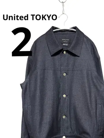 United TOKYO/리지드 데님 자켓/2 네이비