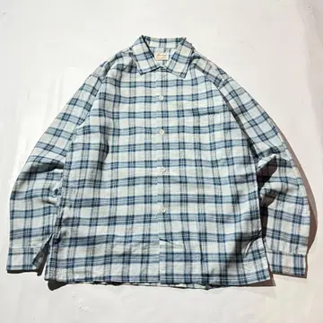 60s Pennleigh check cotton shirt vtg y2k