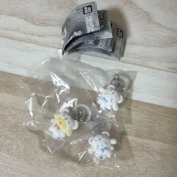 푹신푹신 스노우 메지루시 액세서리 폼폼푸딩 시나모롤