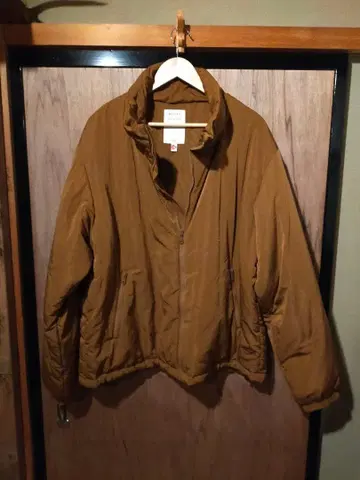 Mr.GENTLEMAN 다운 자켓/M/나일론/카멜