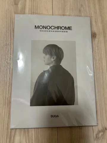 BTS SUGA 윤기 MONOCHROME 엽서북