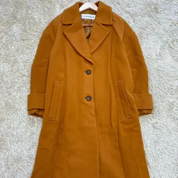 [택 포함] 루니 볼륨 슬리브 코트 울 일본제 36