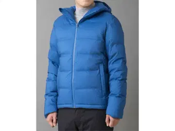 유니클로 심리스 다운 자켓 UNIQLO 다운 블루