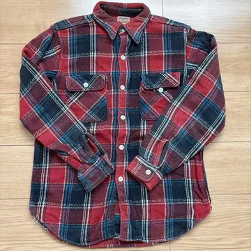 더블웍스 헤비 플란넬 셔츠 사이즈 36(S)