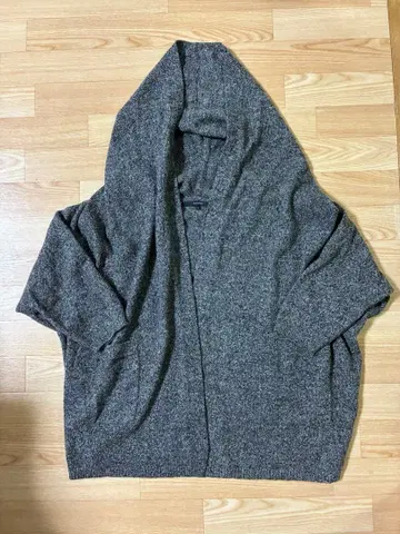 [ 투모로우랜드 ] 맥피 울 캐시미어 후드 부착 니트 가디건