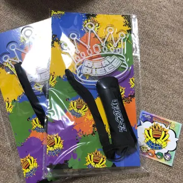 새상품급 하라주쿠 페스티벌 리얼 피스 플레이트 라이트 응원봉 2점