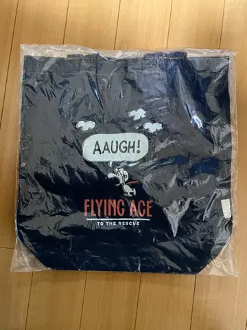 미개봉 새상품 루트토트 x 스누피 데님 토트백 플라잉 에이스