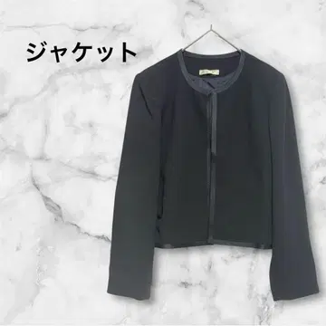 상복 블랙 노카라 자켓 겉옷 일본제