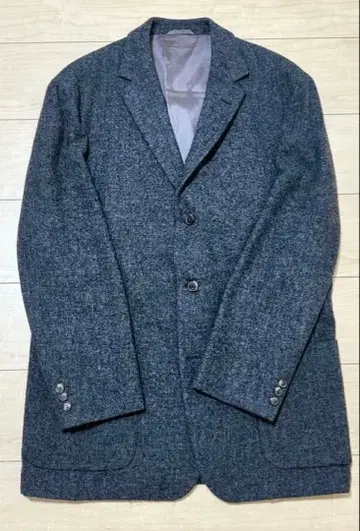 BOSS 울 혼방 남성용 자켓 그레이