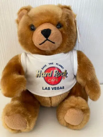 하드 록 카페 봉제 인형 베어 LAS VEGAS