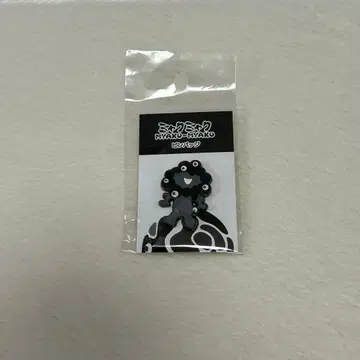 오사카 간사이 박람회 블랙 미야쿠미야쿠 핀 배지 C