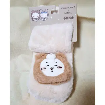 [ 미사용 새상품 ] 치이카와 (먼작귀) miniso 머플러 중국 한정판