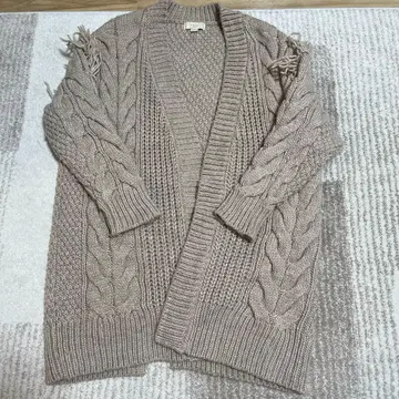 B:MING by BEAMS 케이블 니트 가디건