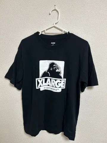 XLARGE 고릴라 로고 T셔츠 블랙