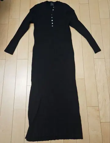 스픽 앤 스팬 블랙 롱 원피스