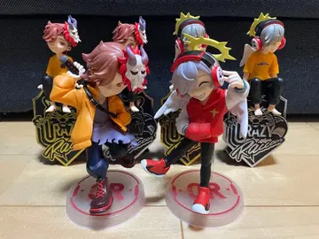 [ 6종 세트 ] CRAZYRACCOON 달마이즈고드 아리사카 피규어