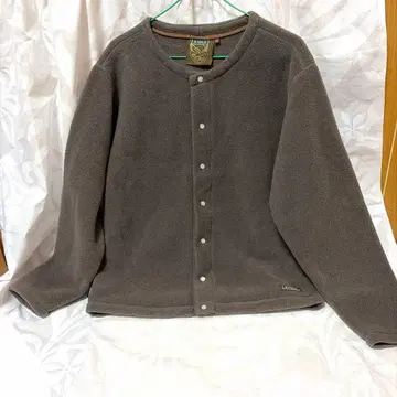 AIGLE 플리스 가디건 남녀 공용 S 사이즈 브라운