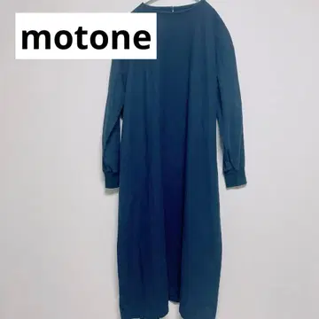 motone 린넨 혼방 긴팔 원피스