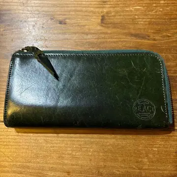 RE.ACT 다크 그린 장지갑