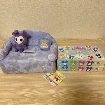 TWICE LOVELYS 티슈 커버 사나 서브리 티슈 포함