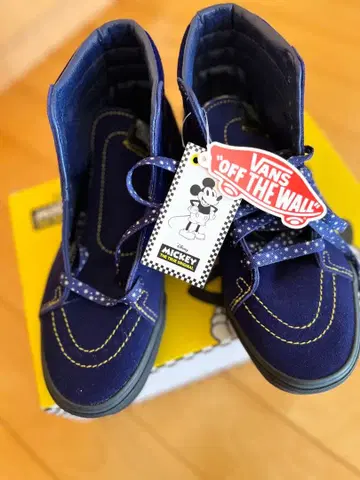 VANS 판타지아 새상품 디즈니 콜라보 미키 마법사의 제자 23.5cm