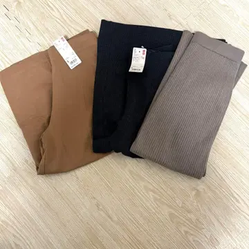 미사용 새상품 유니클로 UNIQLO 하의 3세트 S size