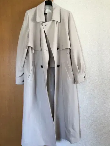 PUBLIC TOKYO 오버 사이즈 라이트 스프링 트렌치코트