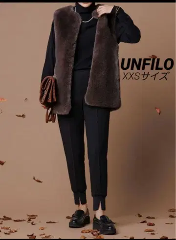UNFILO [속기모] 조거 팬츠 S 사이즈 블랙