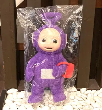 텔레토비즈 봉제 인형 보라색 빨간색 백 포함 미개봉 새상품